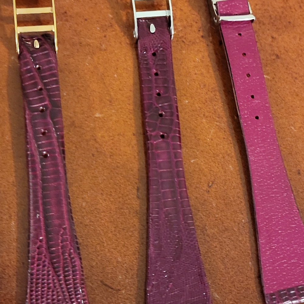 Vintange New Stock Swiss Made 18mm Genuine Lizard Watch Band - Picture 4 of 6